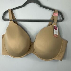 Cacique NEW 50DD Lightly Lined Full Coverage Totally Smooth Bra BB
